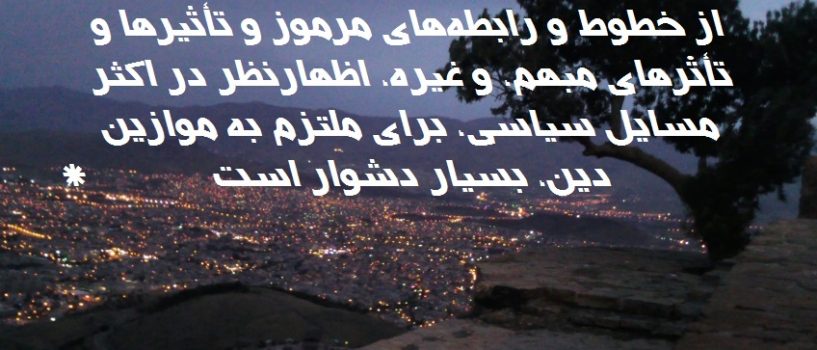 کار سیاسی