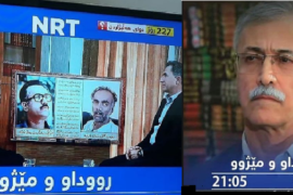 مصاحبه ی شبکه ی NRT   با کاکه سعدی قریشی و کاکه فواد روحانی